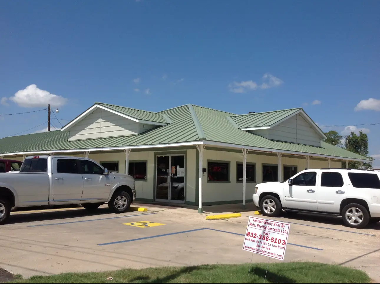 Metal roofing